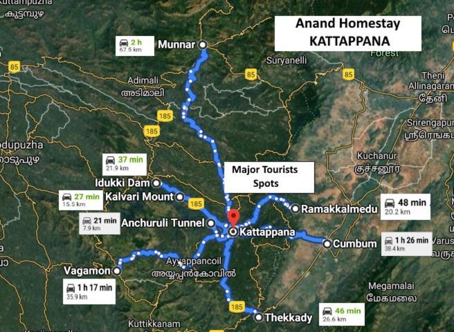 Anand Homestay Kattappana Exterior foto